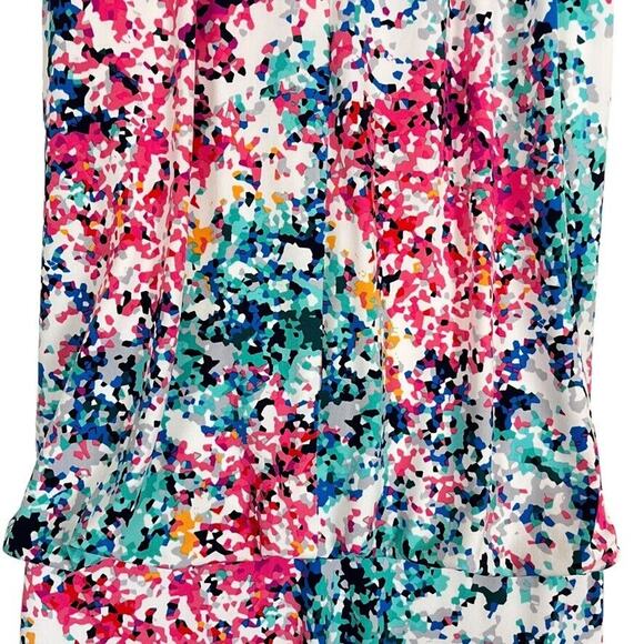 Jessica Simpson Womens Jersey Knit Blouson Above Knee Mini Stretch Dress sz 6 - Picture 12 of 16